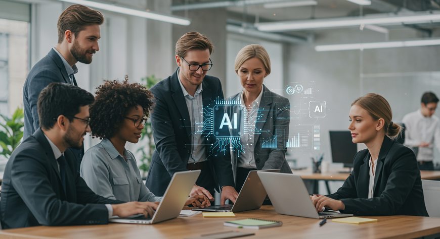 Employee Productivity Boosted by AI