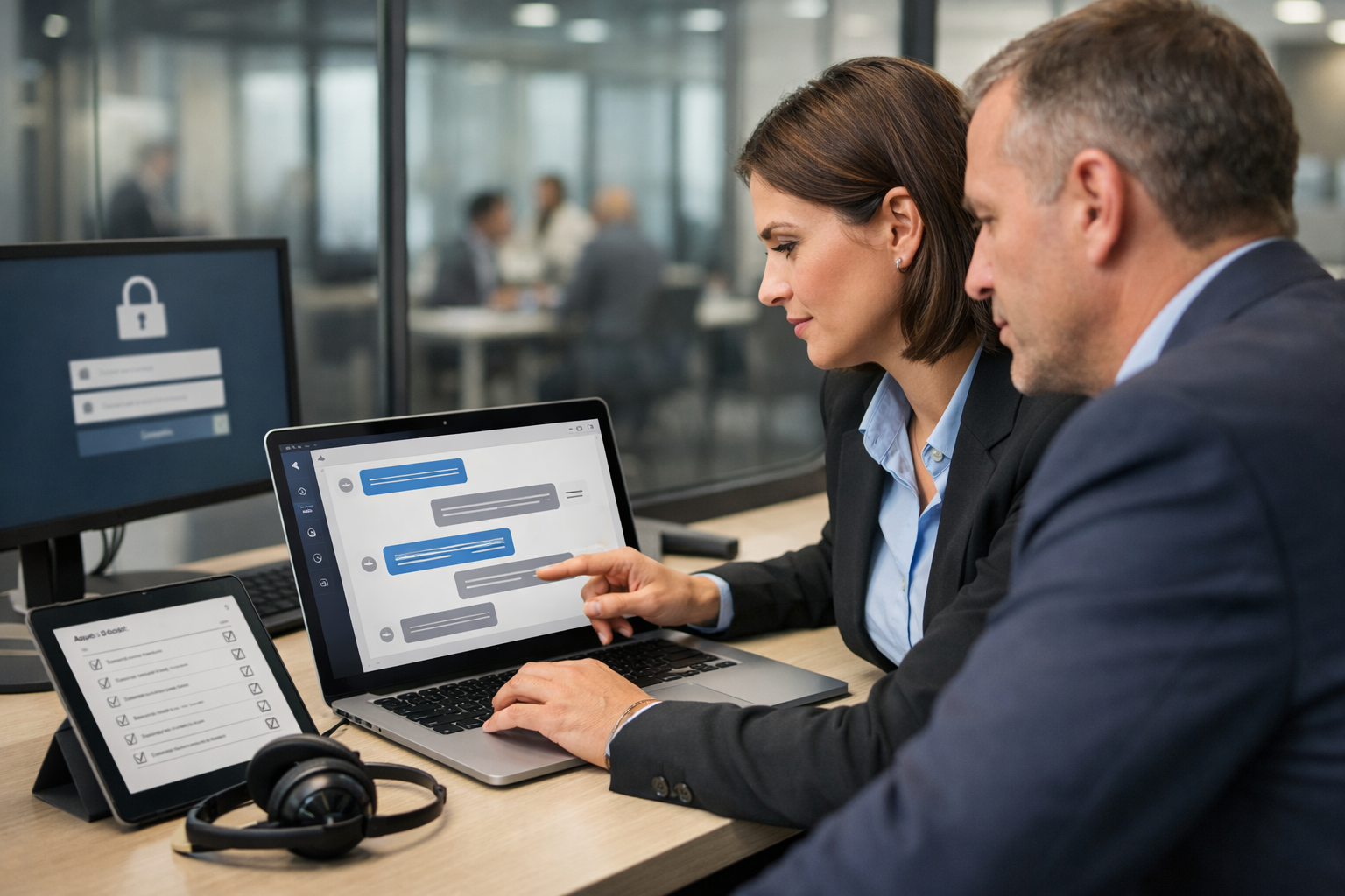 How financial services firms use live chat for compliance safe support