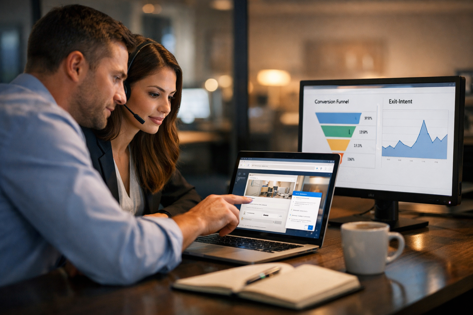 How to Capture Leads From High Exit Intent Visitors