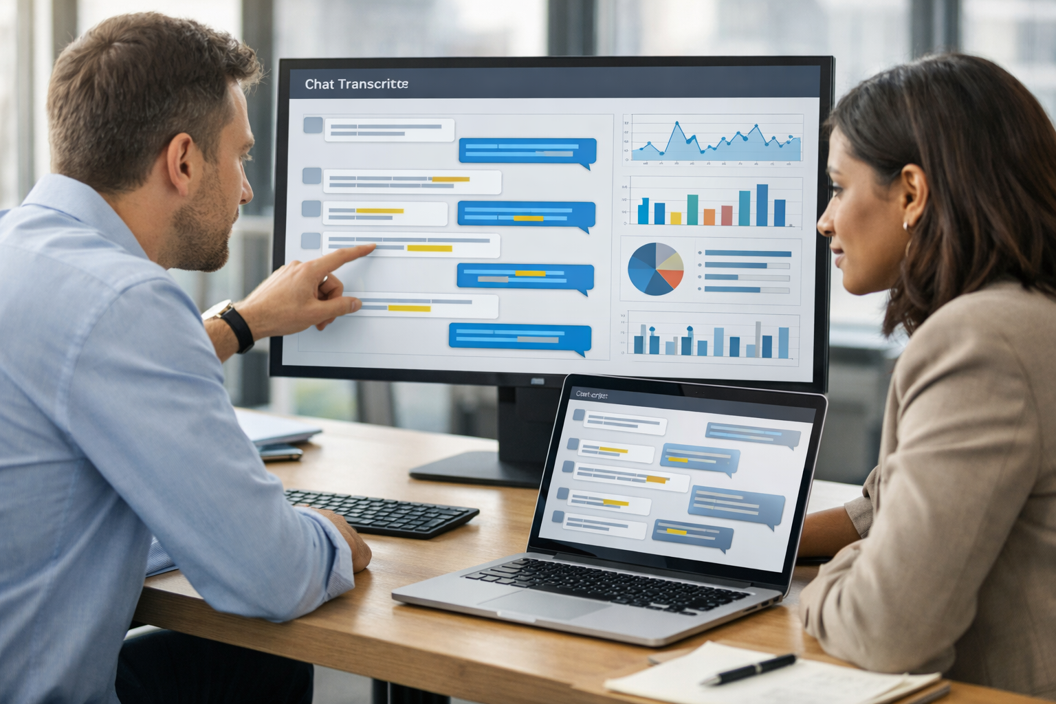 How to Use Chat Transcripts to Improve Marketing Messaging
