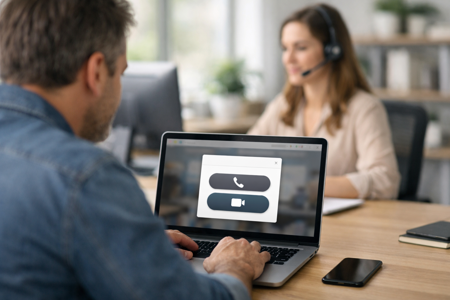 One click call from website: how it works and why it matters