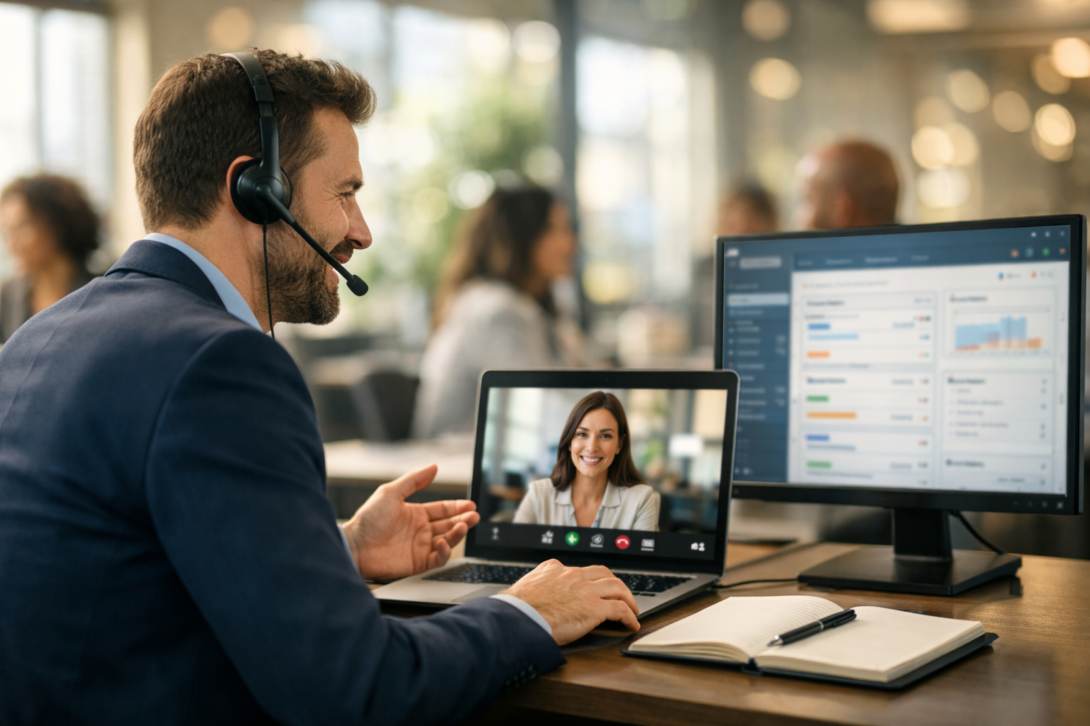 Video Consultation Feature for Professional Services Websites