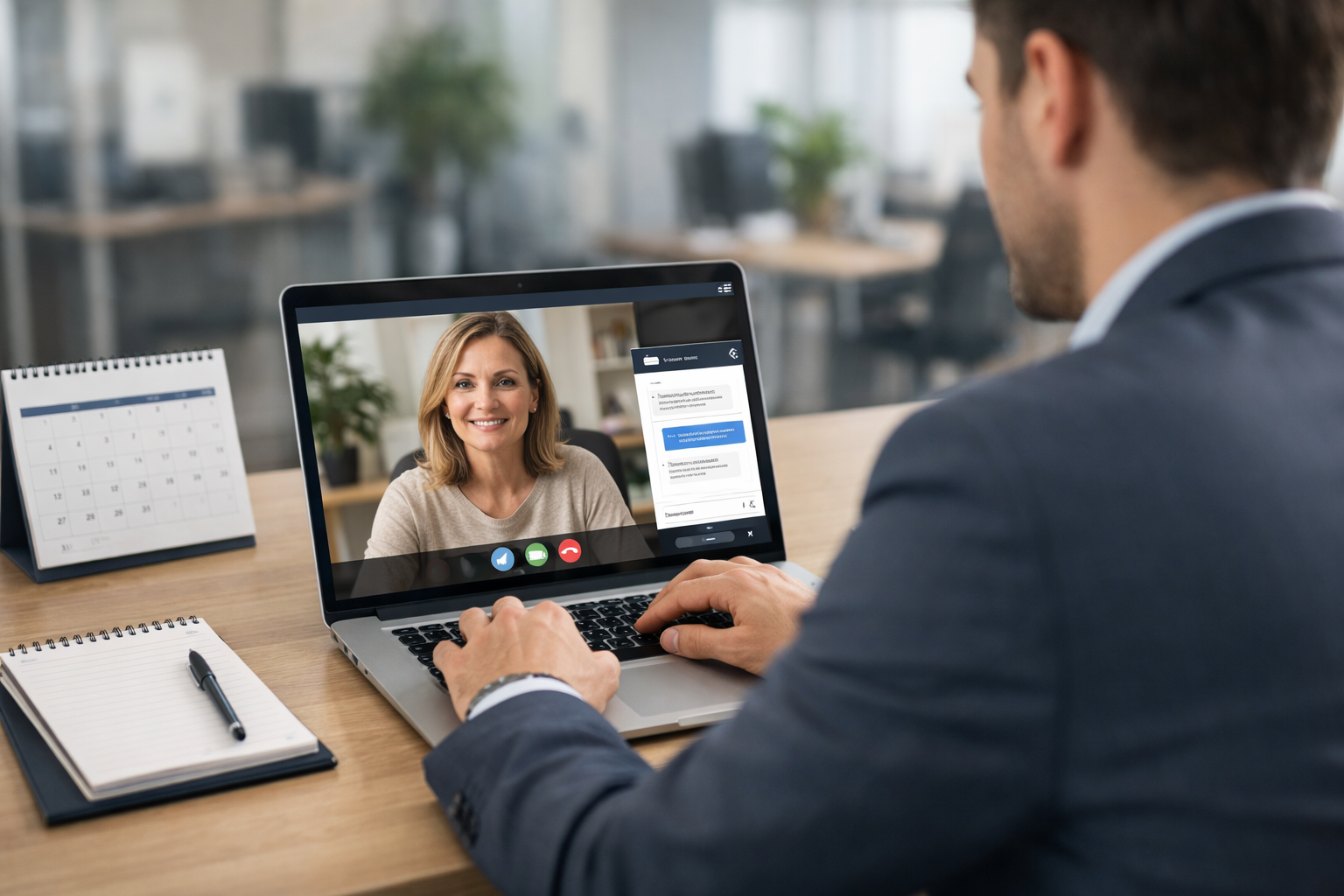 Video Consultation Feature for Professional Services Websites
