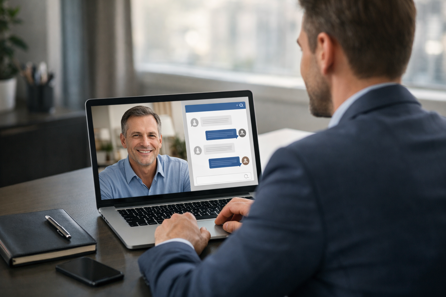 Video Consultation Feature for Professional Services Websites