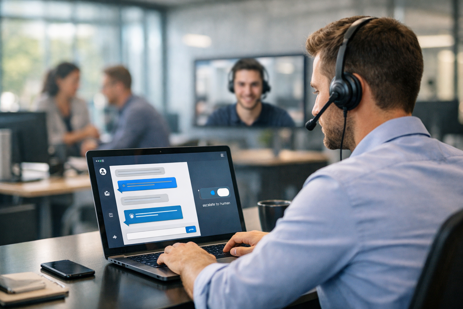 When to Escalate From AI Chatbot to a Live Human Agent